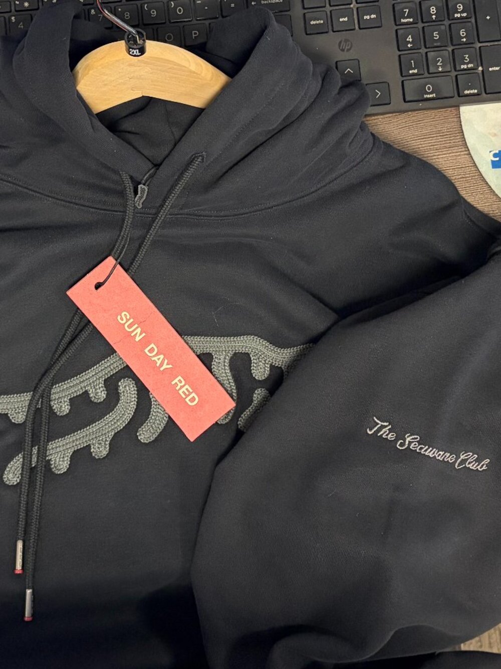 Sun Day Red Icon Chain Stitch Hoodie - Picture 4 of 4